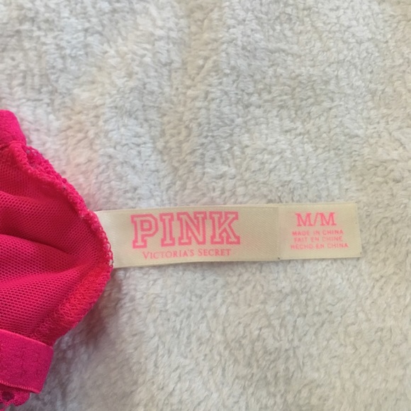 Bright Fuchsia racerback bralette - Picture 3 of 3